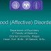 Mood Disorders by MUDr Jiří Raboch DrSc
